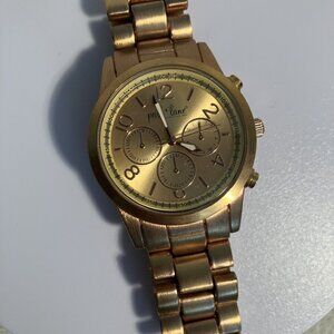 Park Lane watch, rose gold tone classic oversized styling